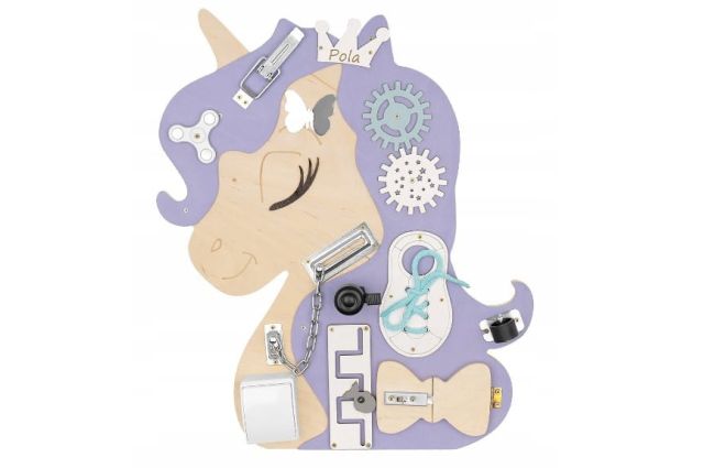 Lavinamoji lenta Montessori-ponis