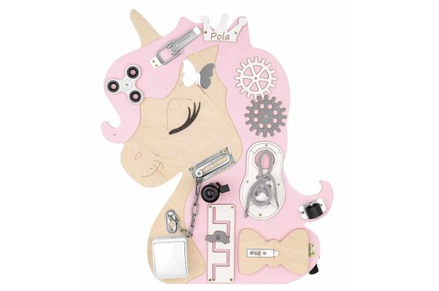 Lavinamoji lenta Montessori-ponis