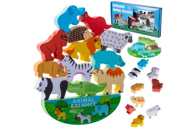 Montessori žaidimas-balansiniai gyvūnai