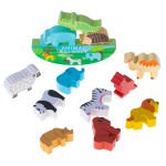 Montessori žaidimas-balansiniai gyvūnai