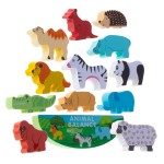 Montessori žaidimas-balansiniai gyvūnai