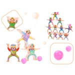 Montessori lavinamasis žaidimas-klounai