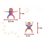 Montessori lavinamasis žaidimas-klounai
