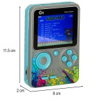 Retro mini nešiojamoji žaidimų konsolė