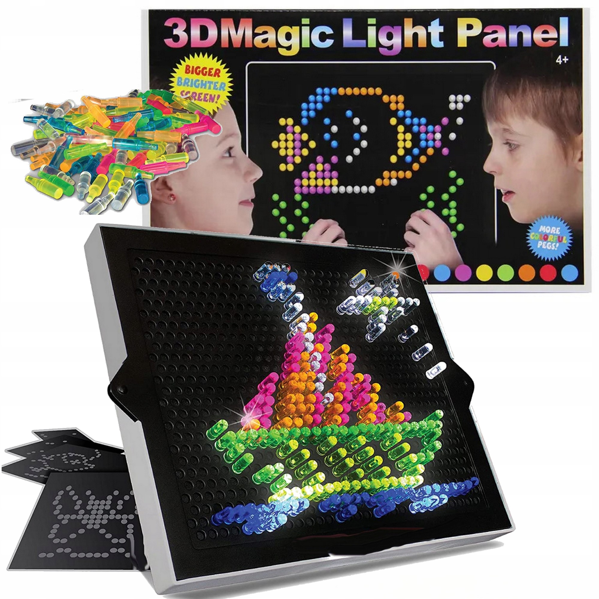 Šviečianti 3D lenta